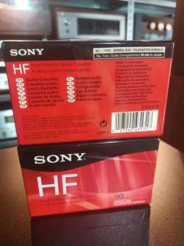 SONY HF 90 Minuten Audio Kassetten 4 Stück Original Verpackt OVP